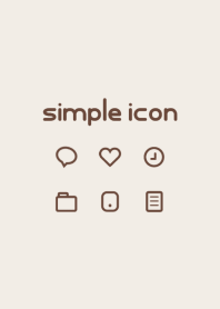 Simple icon [cocoa] No.119