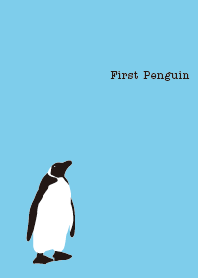 First Penguin / blue
