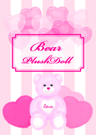 BearPlushDoll and Hart PINK