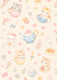 Lovely Pastel Kitten 003