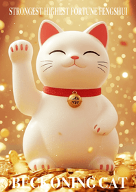 Wealth luck beckoning cat Lucky 43