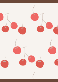 Cherry Day2 on brown