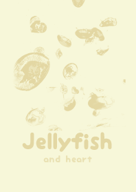 Jellyfish & heart Pale WHT Lily
