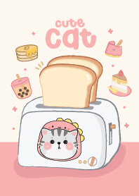 cat cute : sweet pink