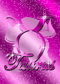 Zodiac signs -Taurus2-2 purple-