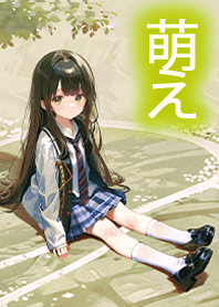 สไตล์กระโหลก-สาวสวยในสวนสาธารณะ1.1