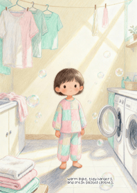 Sunny Wash & Dry Corner