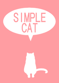 Theme of simple cat PINKver