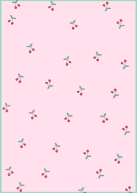 cherry_pattern (JP)mintpink