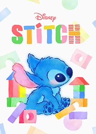 スティッチ(カラフルブロック)
