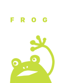 Green little frog