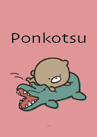 สีแดง : Everyday Bear Ponkotsu 4