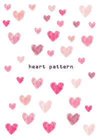 heart pattern8- watercolor-