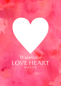 Watercolor LOVE HEART
