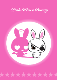 Pink Hart Rabbit