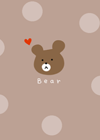 Simple cute bear7.