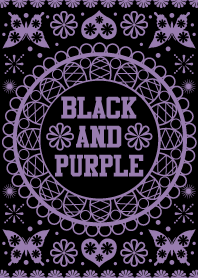 Black and Purple