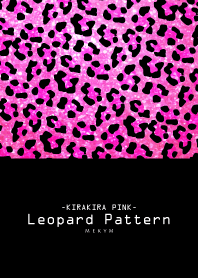 Leopard Pattern -KIRAKIRA PINK-