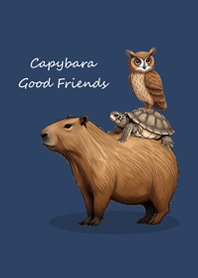 คาปิบาร่าเพื่อนรัก(มิดไนท์บลู)