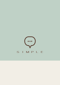 SIMPLE(beige green)V.1391b