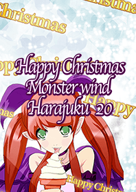 Happy Christmas Monster wind Harajuku20