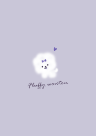 Fluffy dog blue Purple04_2