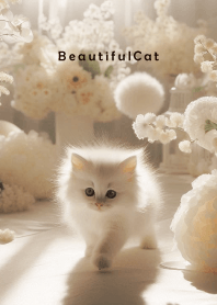 Beautiful Cat-NATURAL FLOWER 25