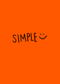 Be absorbed, simple. Orange ver