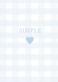 SIMPLE HEART //check whiteblue