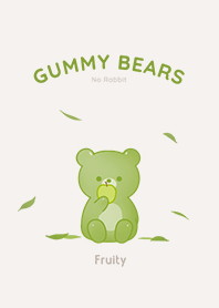 Fruity Gummy Bears (beige)