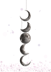 白夜月　紫に染めて