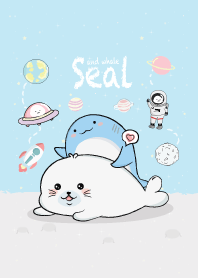 Seal and Whale 2 (Blue Ver.)