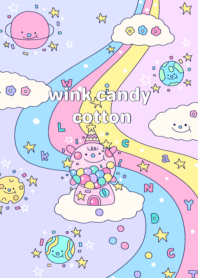 Wink candy cotton