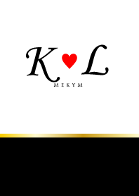 LOVE INITIAL - K&L