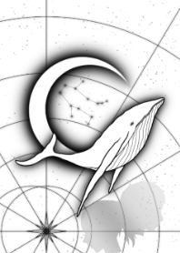 月亮和鲸鱼-双子座-