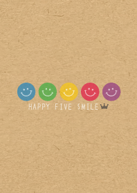 -HAPPY FIVE SMILE- CROWN 16