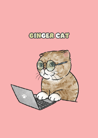 gingercat9 - coral