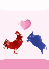 ekst Red (Chicken) Love Blue (Cow)