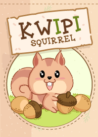 Kwipi little squirrel love acorn