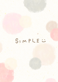 Circle watercolor Pink24 from Japan