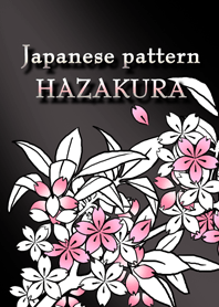 Japanese pattern HAZAKURA