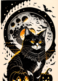 浮世繪萬聖節貓咪 02Ed6a