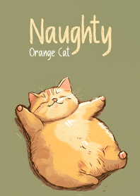 Naughty Orange Cat