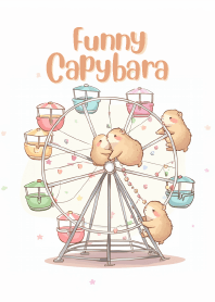 capybara and ferris wheel