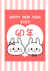 -2023 Happy new year. Rabbit. No,66-