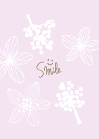 Line flower dull color10 from Japan