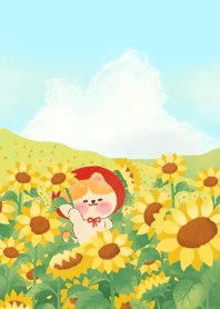 You are my sunflowers :)