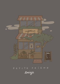 petite friends: beige cafe