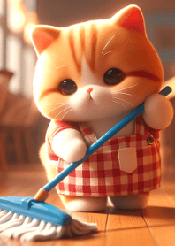 Meow Meow works in a restaurant (Japan)