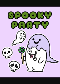 Sushi's spooky party